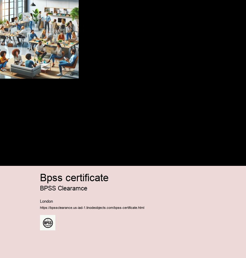 bpss certificate